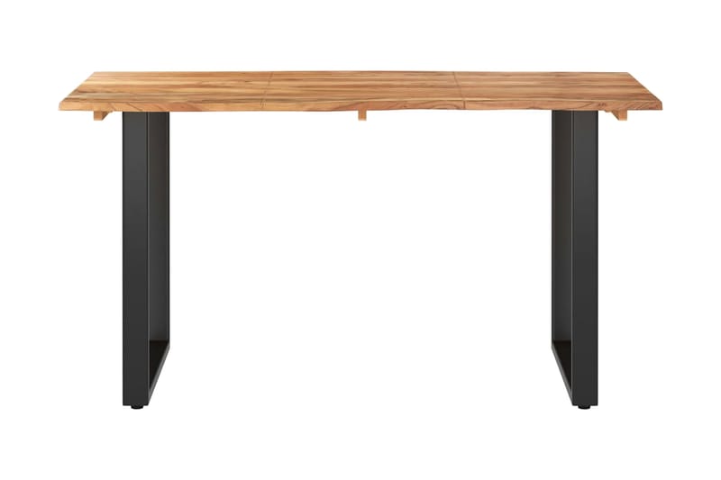 Spisebord 140x70x76 cm heltre akasie - Brun - Møbler - Bord - Spisebord & kjøkkenbord