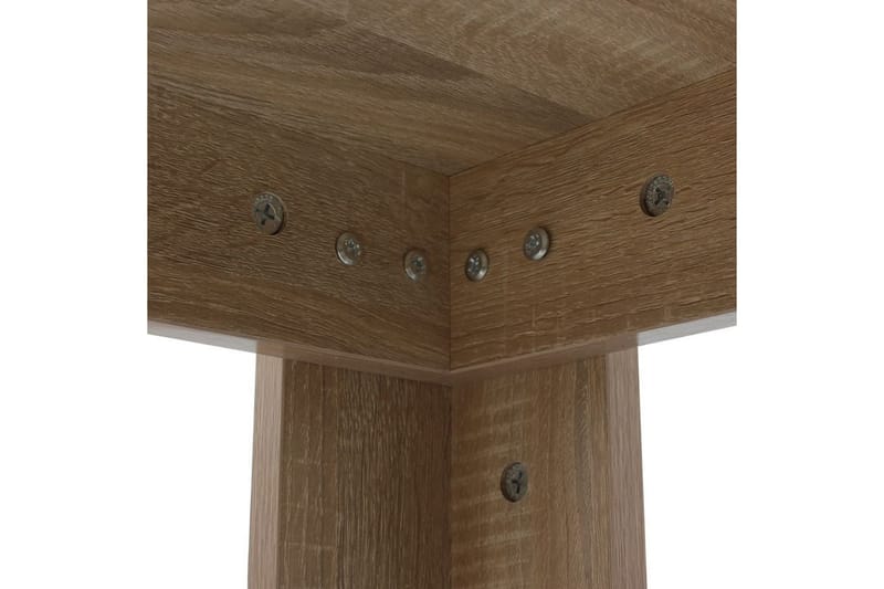 Spisebord 140x80x75 cm Eik - Eik - Møbler - Bord - Spisebord & kjøkkenbord