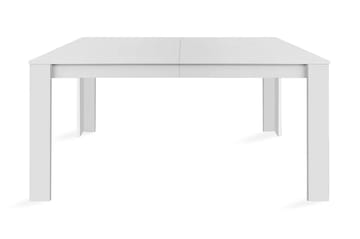 Spisebord 140x80x75 cm Hvitt - Hvit - Møbler - Bord - Spisebord & kjøkkenbord