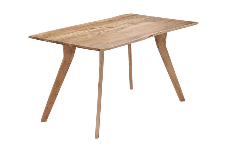 Spisebord 140x80x76 cm heltre akasie - Møbler - Bord - Spisebord & kjøkkenbord