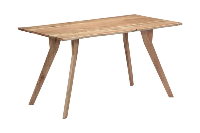 Spisebord 140x80x76 cm heltre akasie - Møbler - Bord - Spisebord & kjøkkenbord
