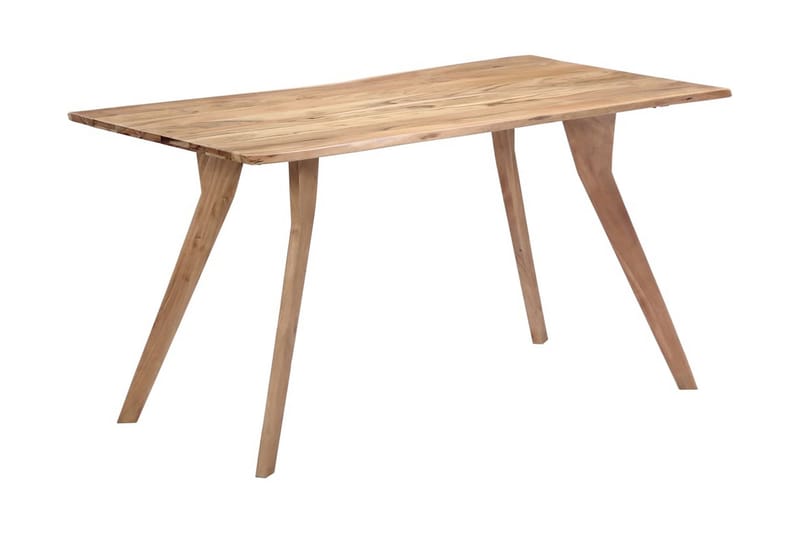 Spisebord 140x80x76 cm heltre akasie - Spisebord & kjøkkenbord