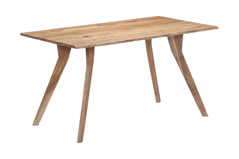 Spisebord 140x80x76 cm heltre akasie - Møbler - Bord - Spisebord & kjøkkenbord