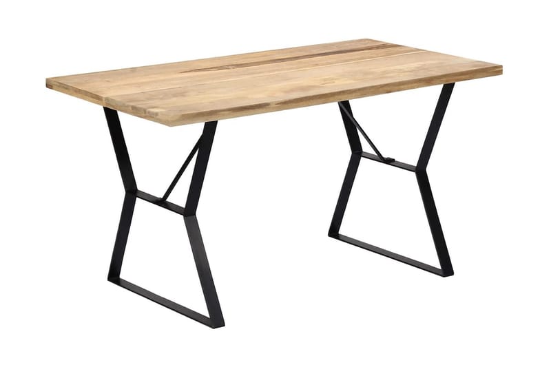 Spisebord 140x80x76 cm heltre mango - Møbler - Bord - Spisebord & kjøkkenbord