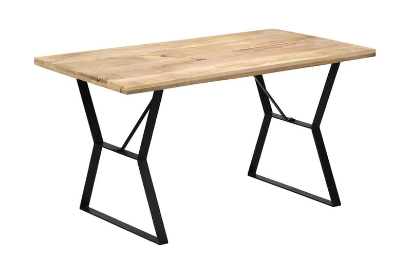 Spisebord 140x80x76 cm heltre mango - Møbler - Bord - Spisebord & kjøkkenbord
