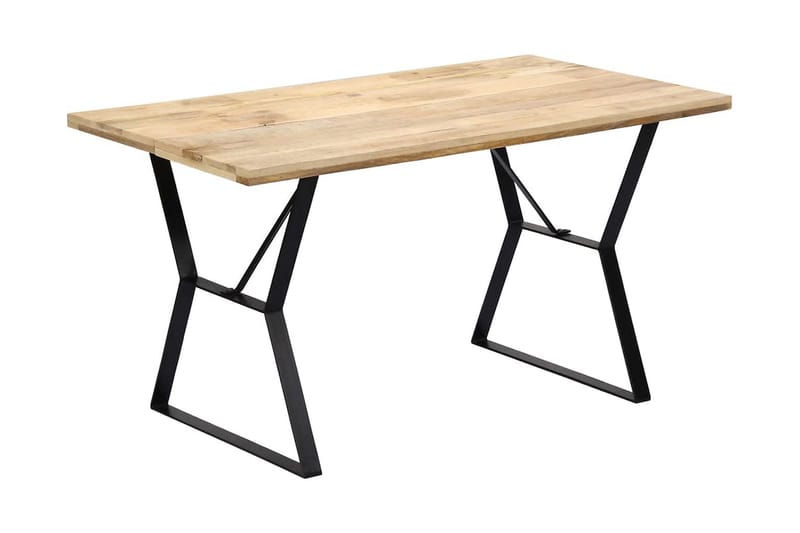Spisebord 140x80x76 cm heltre mango - Møbler - Bord - Spisebord & kjøkkenbord