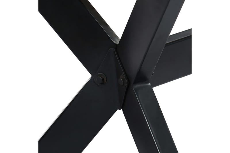 Spisebord 160x80x75 cm heltre mango hvit - Møbler - Bord - Spisebord & kjøkkenbord