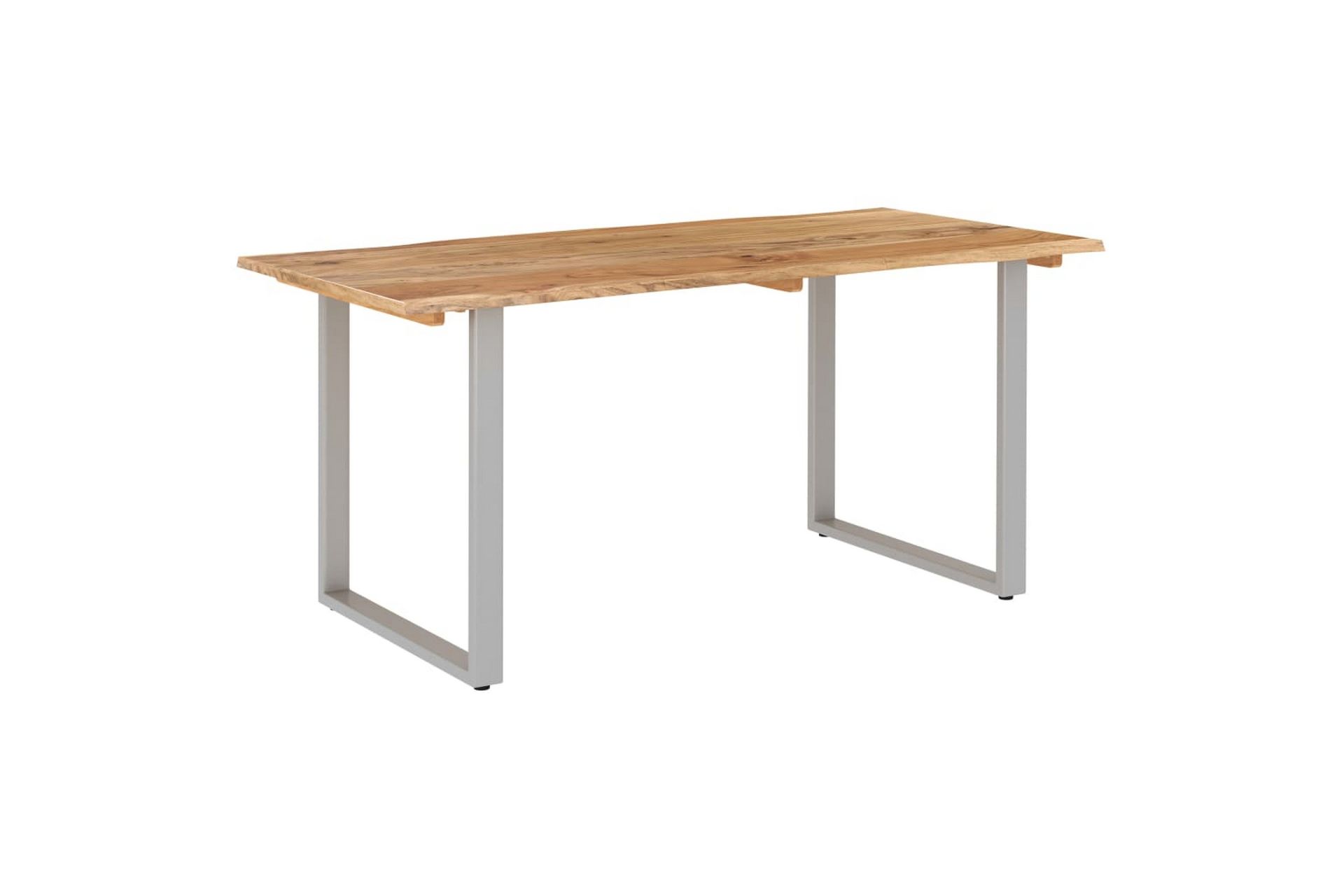 Spisebord 160x80x76 cm heltre akasie - Brun - Møbler - Bord - Spisebord & kjøkkenbord