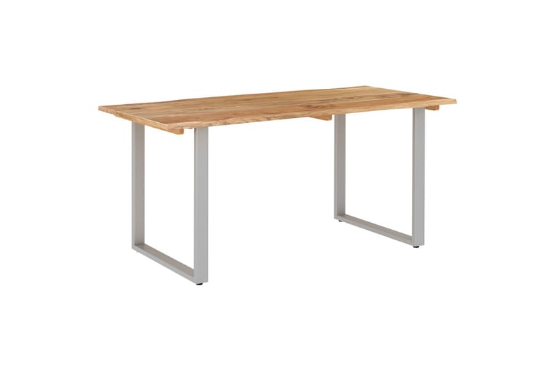 Spisebord 160x80x76 cm heltre akasie - Brun - Møbler - Bord - Spisebord & kjøkkenbord