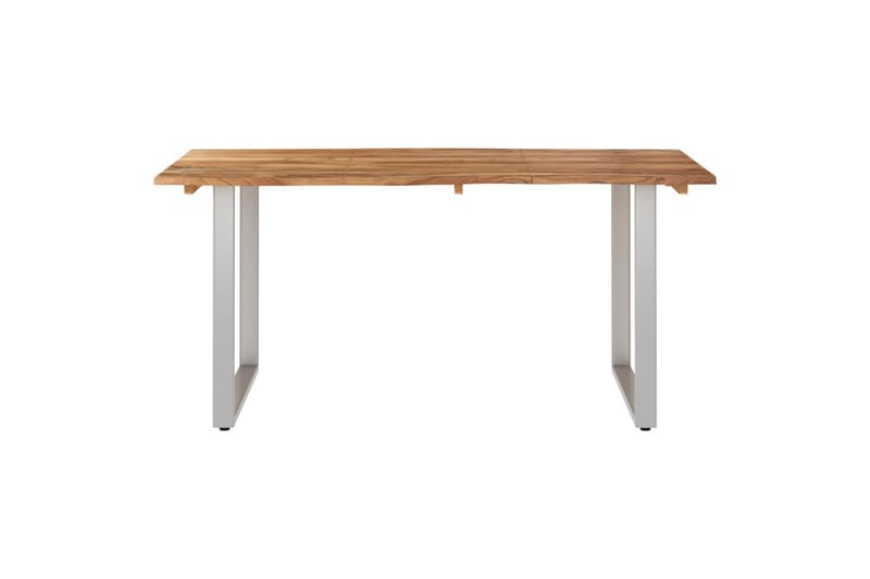 Spisebord 160x80x76 cm heltre akasie - Brun - Møbler - Bord - Spisebord & kjøkkenbord