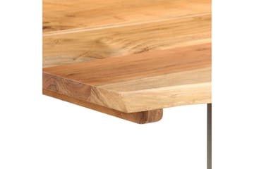 Spisebord 160x80x76 cm heltre akasie - Brun - Møbler - Bord - Spisebord & kjøkkenbord