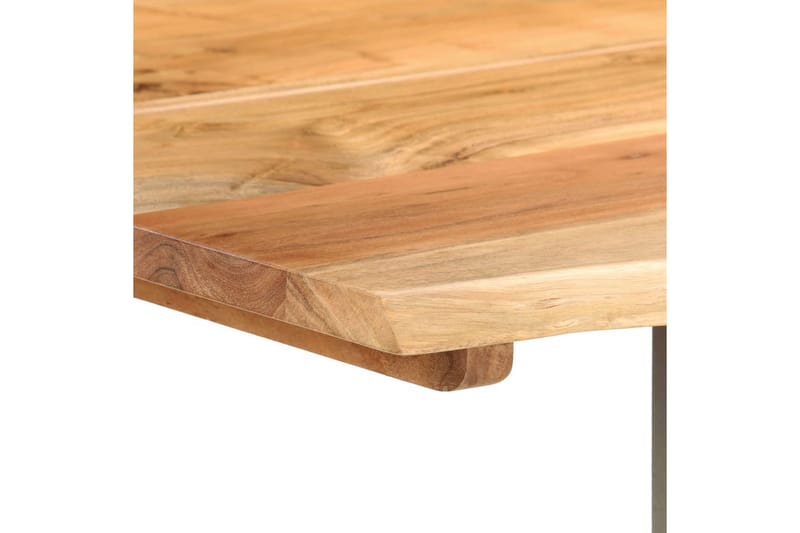 Spisebord 160x80x76 cm heltre akasie - Brun - Møbler - Bord - Spisebord & kjøkkenbord