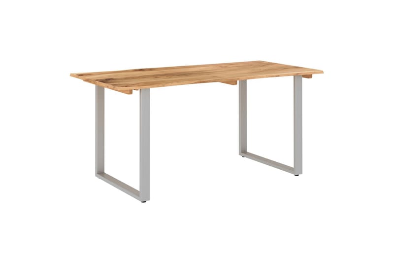 Spisebord 160x80x76 cm heltre akasie - Brun - Møbler - Bord - Spisebord & kjøkkenbord