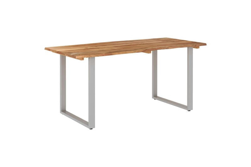Spisebord 160x80x76 cm heltre akasie - Brun - Møbler - Bord - Spisebord & kjøkkenbord