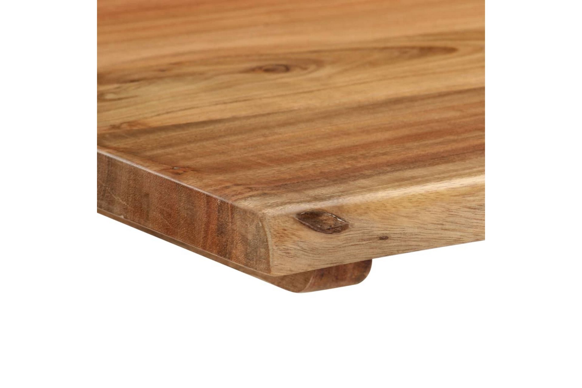 Spisebord 160x80x76 cm heltre akasie - Brun - Møbler - Bord - Spisebord & kjøkkenbord