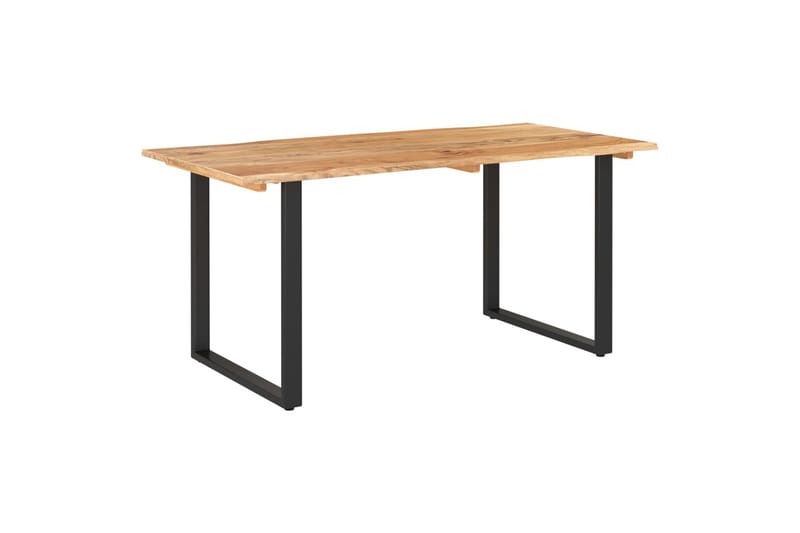 Spisebord 160x80x76 cm heltre akasie - Brun - Møbler - Bord - Spisebord & kjøkkenbord