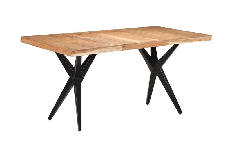 Spisebord 160x80x76 cm heltre akasie - Møbler - Bord - Spisebord & kjøkkenbord