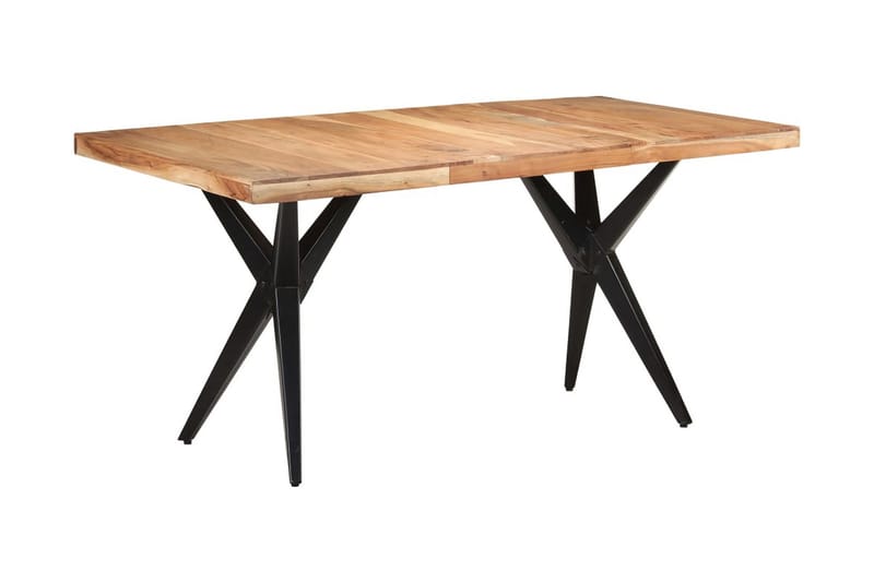 Spisebord 160x80x76 cm heltre akasie - Møbler - Bord - Spisebord & kjøkkenbord