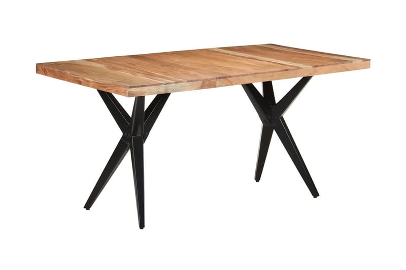 Spisebord 160x80x76 cm heltre akasie - Møbler - Bord - Spisebord & kjøkkenbord