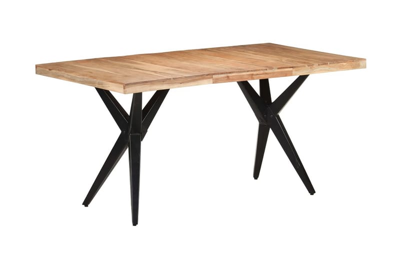Spisebord 160x80x76 cm heltre akasie - Møbler - Bord - Spisebord & kjøkkenbord