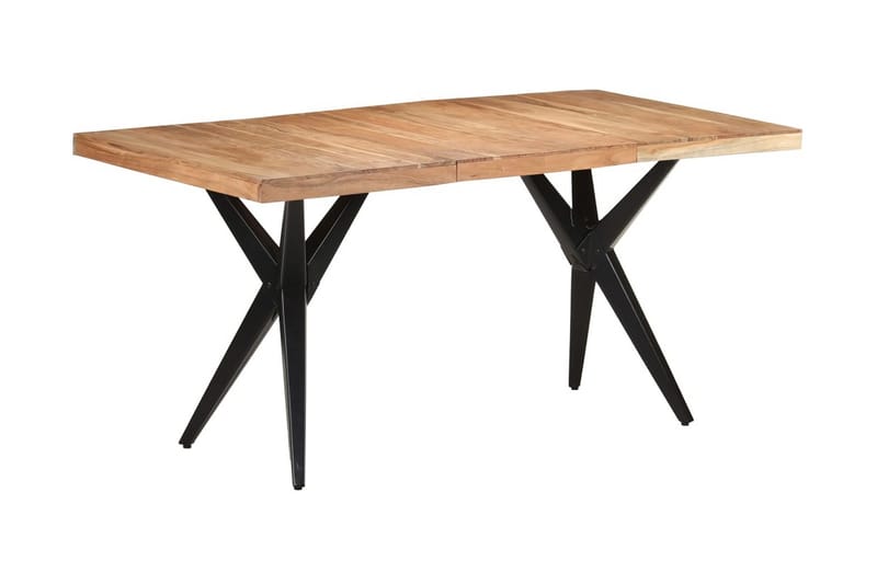 Spisebord 160x80x76 cm heltre akasie - Møbler - Bord - Spisebord & kjøkkenbord