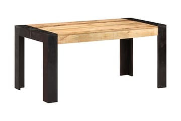 Spisebord 160x80x76 cm heltre mango - Brun - Møbler - Bord - Spisebord & kjøkkenbord