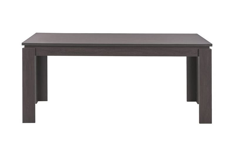 Spisebord 180 x 90 cm Mørkttre HvitON - Grå - Møbler - Bord - Spisebord & kjøkkenbord