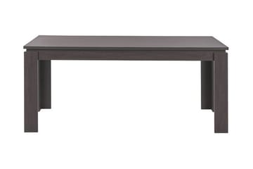 Spisebord 180 x 90 cm Mørkttre HvitON