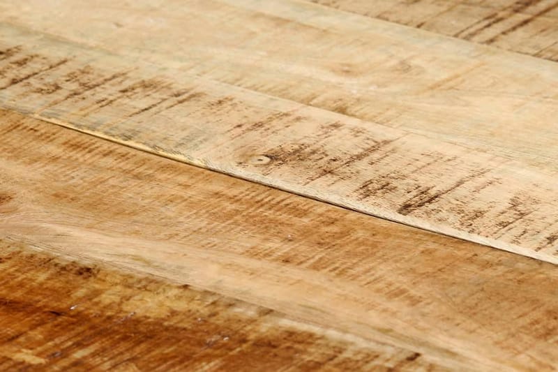 Spisebord 180x90x75 cm grov heltre mango - Møbler - Bord - Spisebord & kjøkkenbord