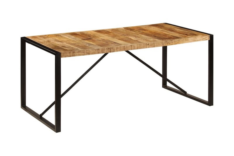 Spisebord 180x90x75 cm heltre mango - Møbler - Bord - Spisebord & kjøkkenbord