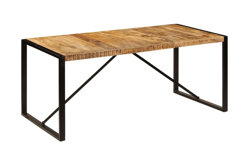 Spisebord 180x90x75 cm heltre mango - Spisebord & kjøkkenbord