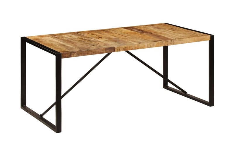 Spisebord 180x90x75 cm heltre mango - Møbler - Bord - Spisebord & kjøkkenbord