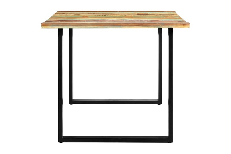 Spisebord 180x90x76 cm gjenvunnet heltre - Flerfarget - Møbler - Bord - Spisebord & kjøkkenbord