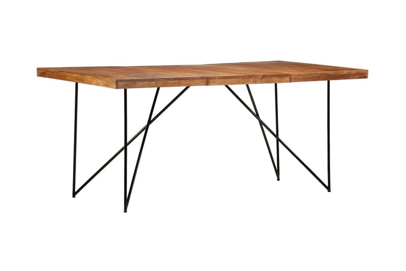 Spisebord 180x90x76 cm heltre akasie - Brun - Møbler - Bord - Spisebord & kjøkkenbord