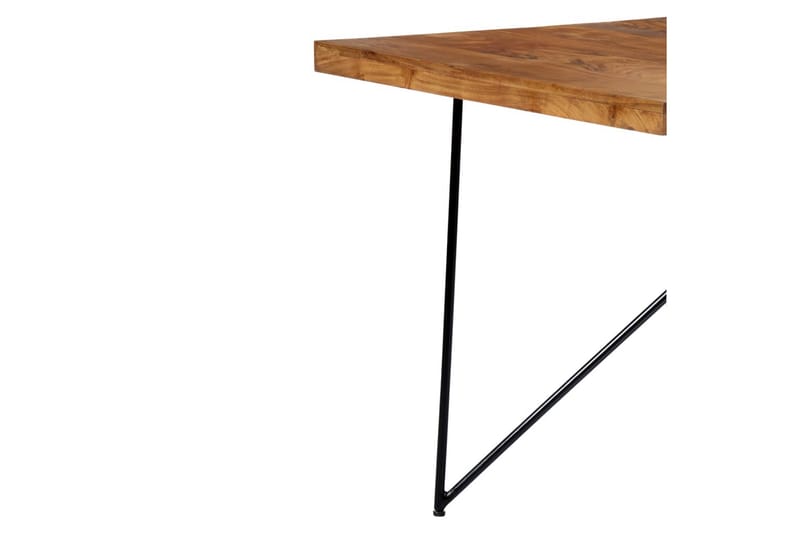 Spisebord 180x90x76 cm heltre akasie - Brun - Møbler - Bord - Spisebord & kjøkkenbord