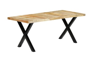 Spisebord 180x90x76 cm heltre mango - Brun - Møbler - Bord - Spisebord & kjøkkenbord