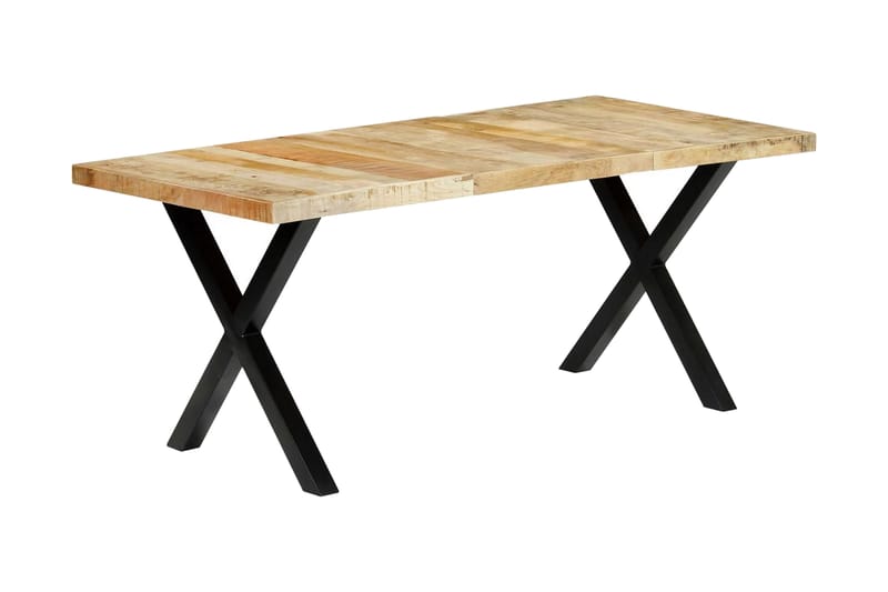 Spisebord 180x90x76 cm heltre mango - Brun - Spisebord & kjøkkenbord