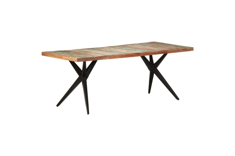 Spisebord 200x90x76 cm gjenvunnet heltre - Møbler - Bord - Spisebord & kjøkkenbord