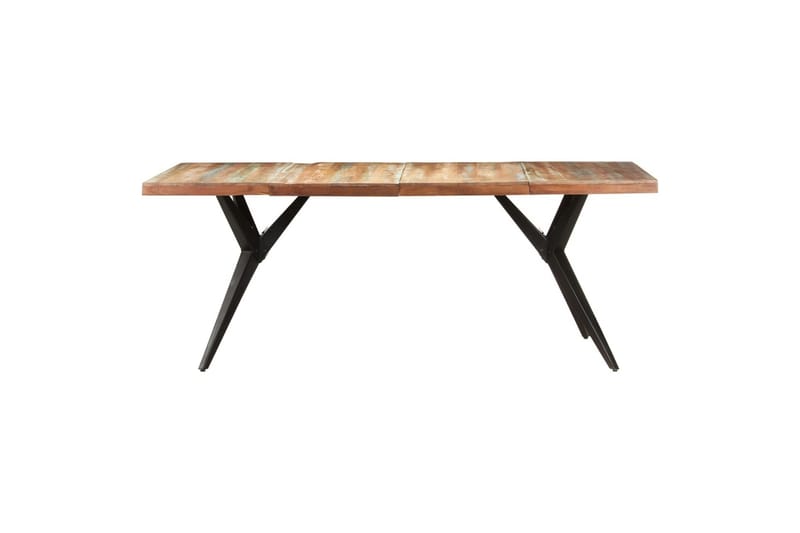 Spisebord 200x90x76 cm gjenvunnet heltre - Møbler - Bord - Spisebord & kjøkkenbord
