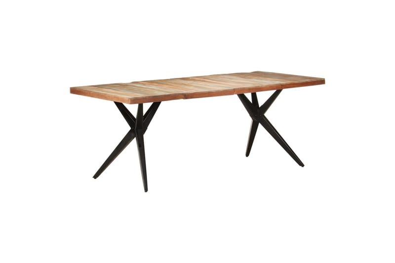 Spisebord 200x90x76 cm gjenvunnet heltre - Møbler - Bord - Spisebord & kjøkkenbord