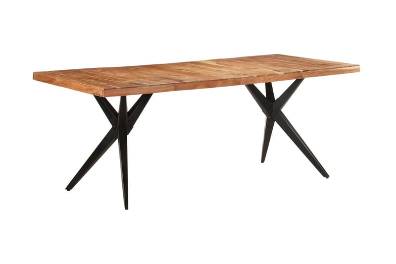 Spisebord 200x90x76 cm heltre akasie - Møbler - Bord - Spisebord & kjøkkenbord