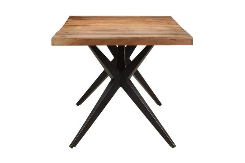 Spisebord 200x90x76 cm heltre akasie - Møbler - Bord - Spisebord & kjøkkenbord