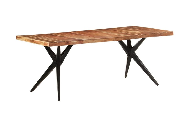 Spisebord 200x90x76 cm heltre akasie - Møbler - Bord - Spisebord & kjøkkenbord