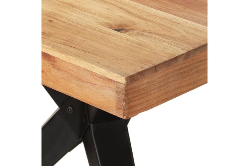 Spisebord 200x90x76 cm heltre akasie - Møbler - Bord - Spisebord & kjøkkenbord