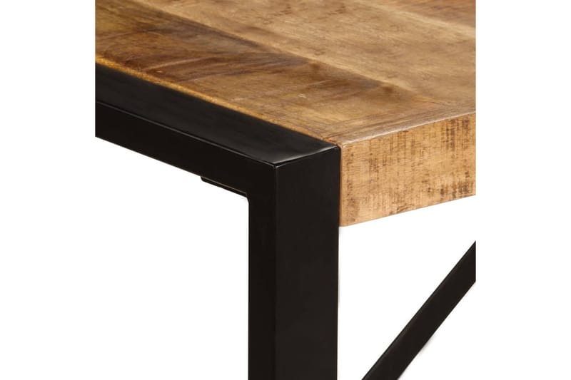 Spisebord 220x100x75 cm heltre mango - Møbler - Bord - Spisebord & kjøkkenbord