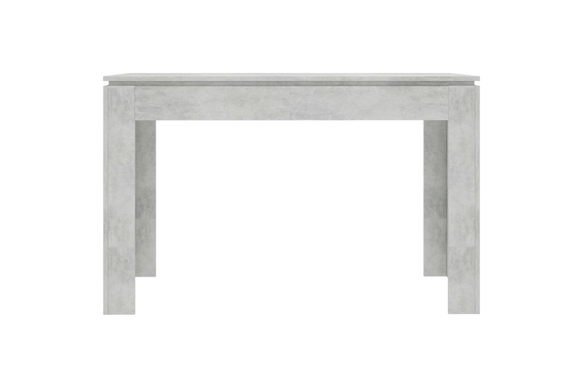 Spisebord betonggrå 120x60x76 cm sponplate - Møbler - Bord - Spisebord & kjøkkenbord