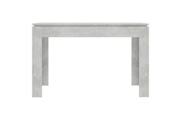 Spisebord betonggrå 120x60x76 cm sponplate - Møbler - Bord - Spisebord & kjøkkenbord
