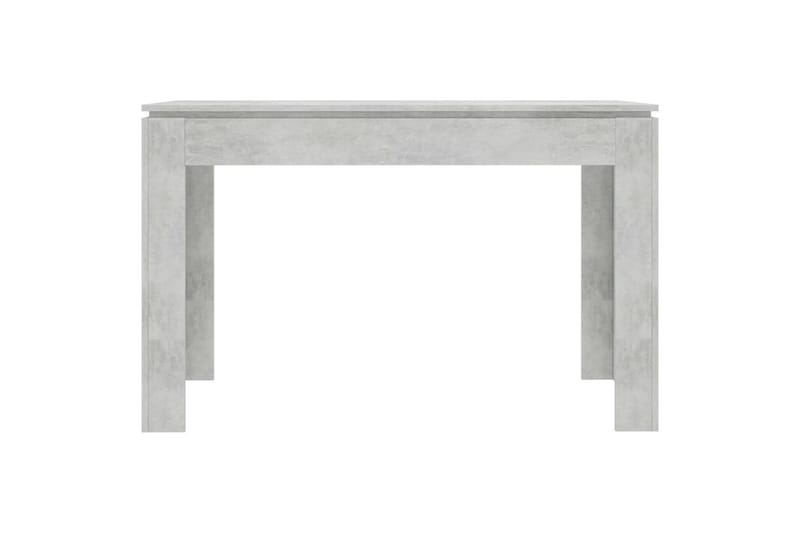 Spisebord betonggrå 120x60x76 cm sponplate - Møbler - Bord - Spisebord & kjøkkenbord