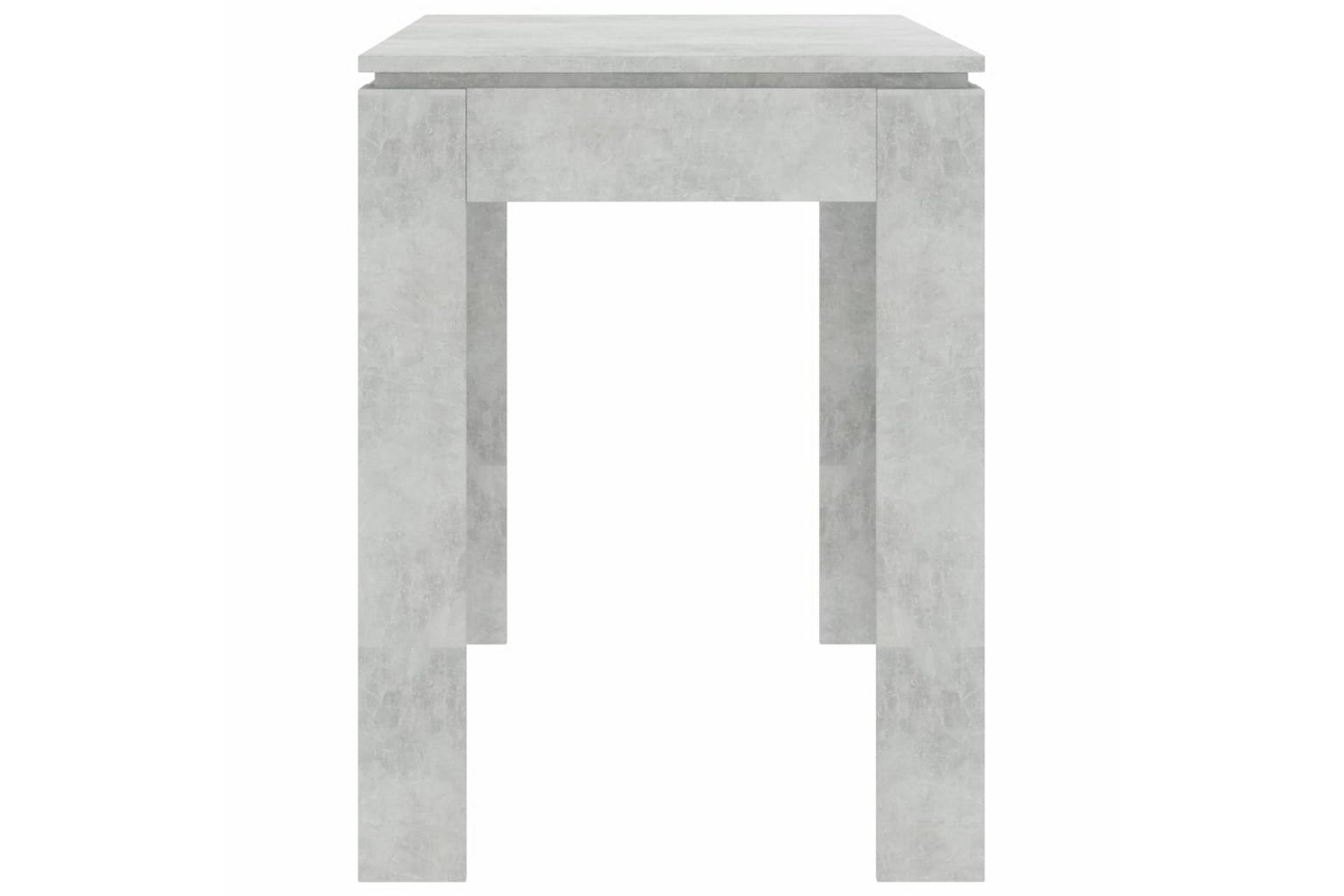 Spisebord betonggrå 120x60x76 cm sponplate - Møbler - Bord - Spisebord & kjøkkenbord
