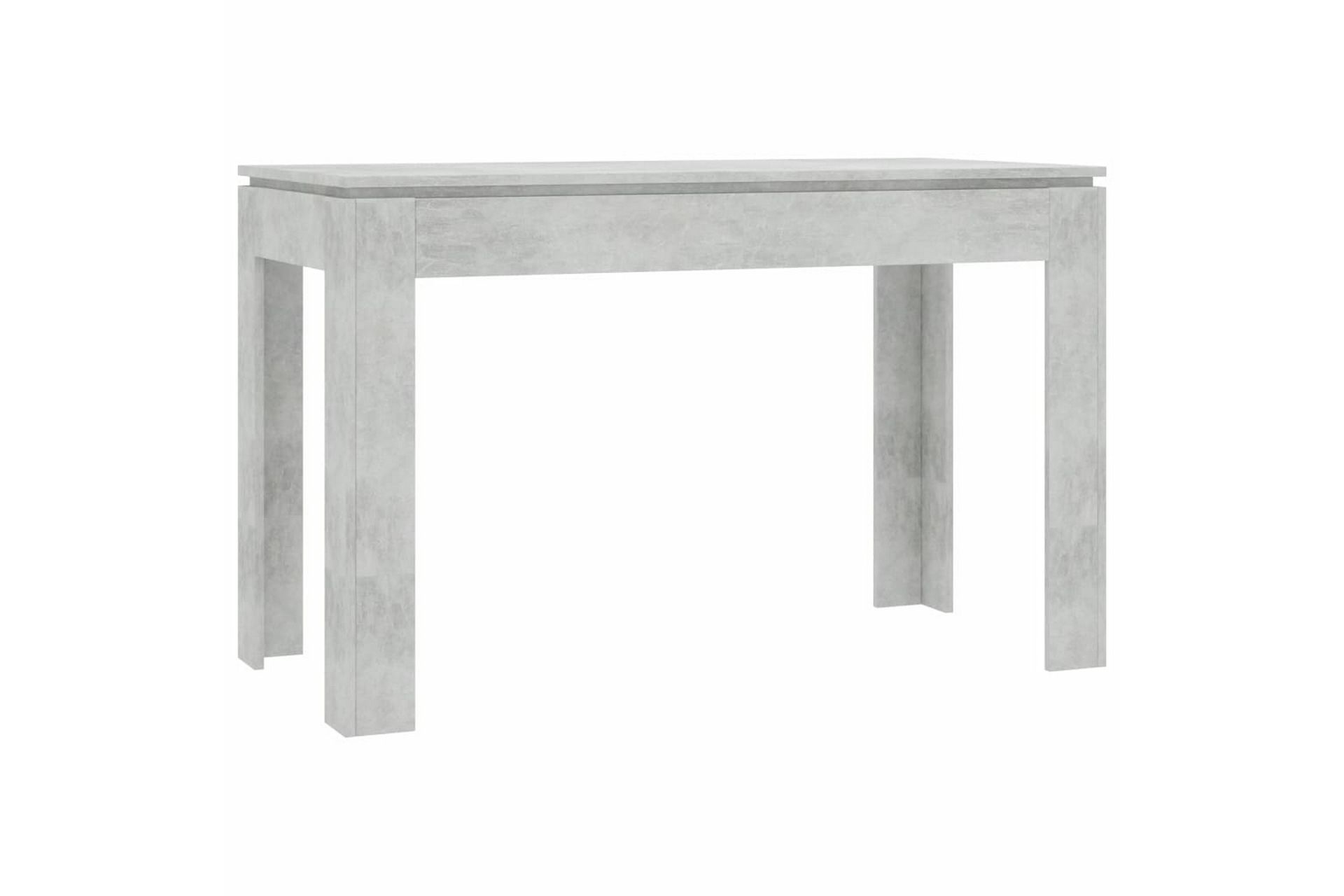 Spisebord betonggrå 120x60x76 cm sponplate - Møbler - Bord - Spisebord & kjøkkenbord